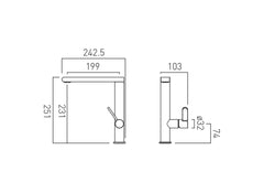 Vado Ion Kitchen Mixer Tap