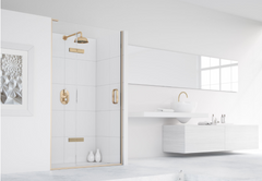 Matki Eauzone Hinged Door with Hinge Panel for Recess - Special Finishes