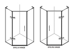 Matki Eauzone New Quintesse Shower Enclosure EPQ - Equal Sides