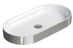 Catalano Zero 70 Gold & Silver Countertop Basin