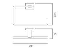 Vado Level Towel Ring