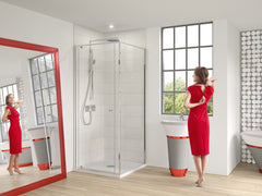 Matki ONE Pivot Shower Door for Corner