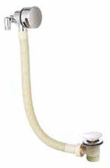 Deck Mounted Bath Valves and Overflow Filler Set