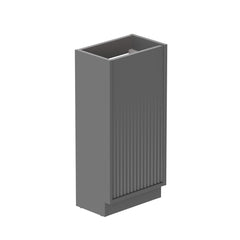 Vado Safari Fluted Floor Mounted Cloakroom Unit