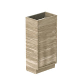 Vado Safari Fluted Floor Mounted Cloakroom Unit