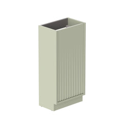 Vado Safari Fluted Floor Mounted Cloakroom Unit