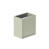 Vado Safari Fluted Wall Mounted Cloakroom Unit