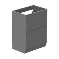 Vado Safari Smooth Floor Mounted 600mm Vanity Unit