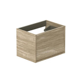 Vado Safari Fluted Wall Mounted 600mm Vanity Unit