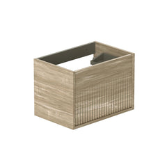 Vado Safari Fluted Wall Mounted 600mm Vanity Unit