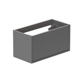 Vado Safari Fluted Wall Mounted 800mm Vanity Unit