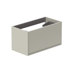 Vado Safari Fluted Wall Mounted 800mm Vanity Unit