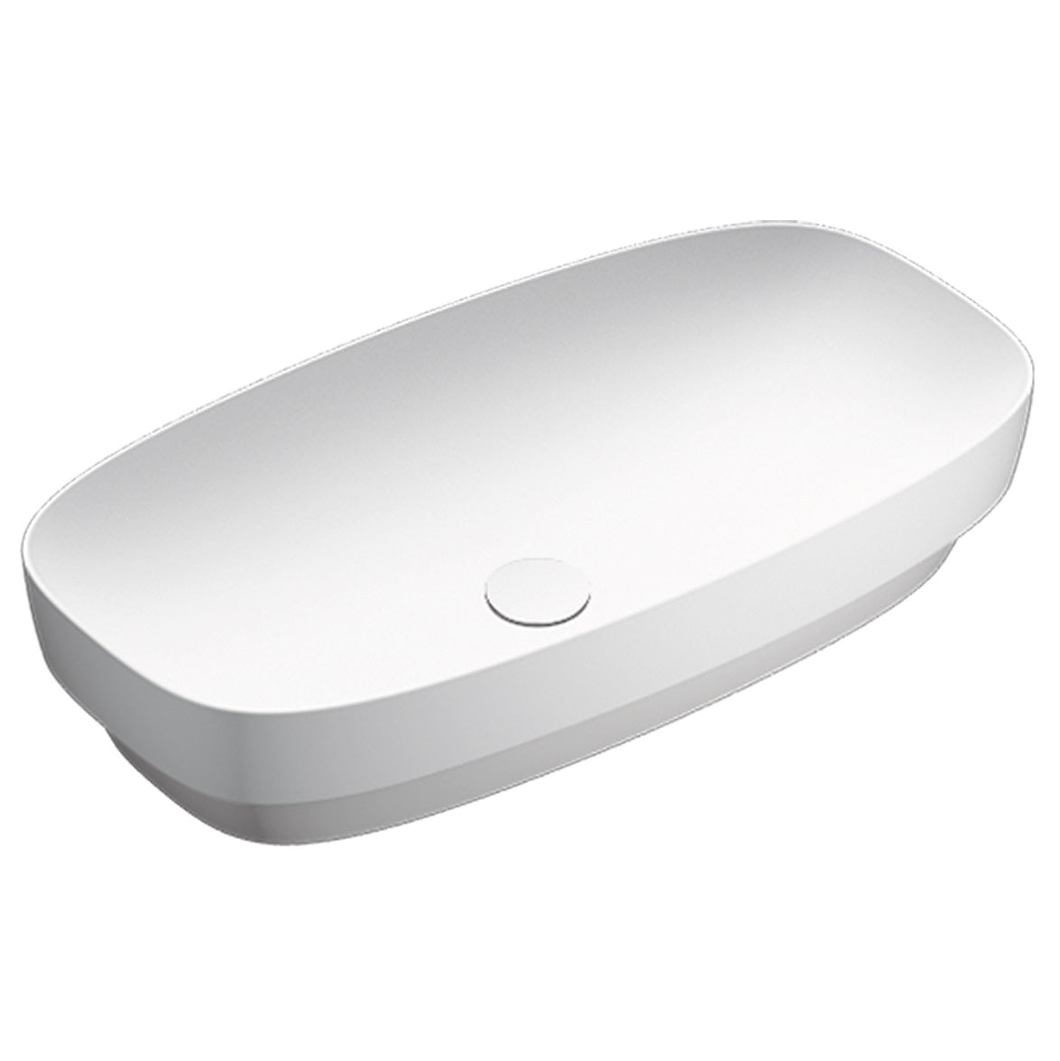 alvea  75 basin satin white