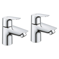 Grohe BauEdge Basin Taps (Pair)