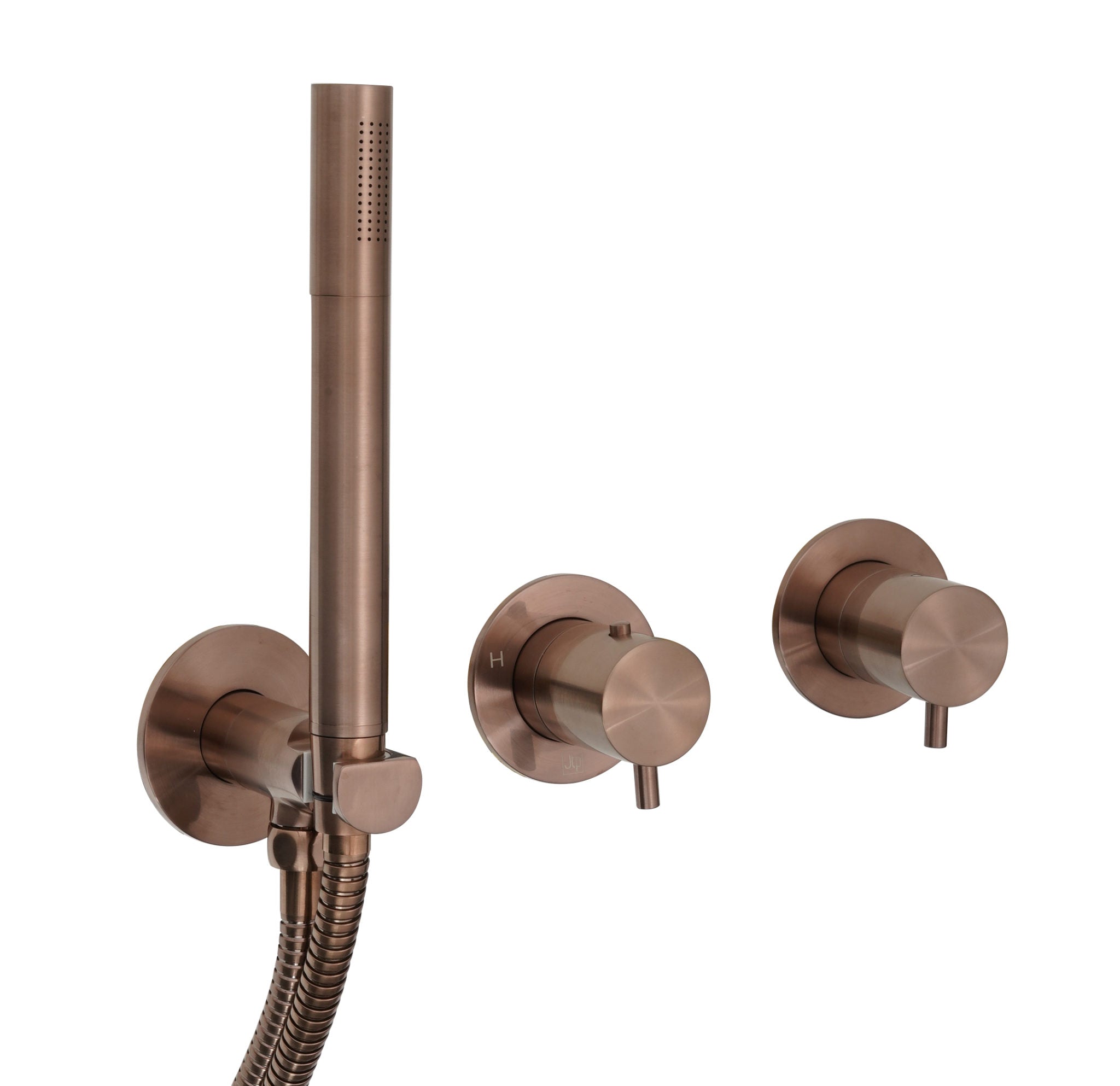 Jtp VOS Modular Thermostatic Concealed 2 Outlet Shower Valve with Handset