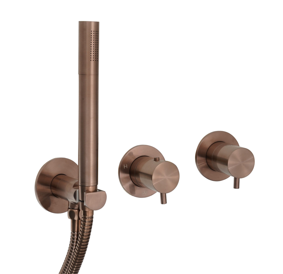 Jtp VOS Modular Thermostatic Concealed 2 Outlet Shower Valve with Handset