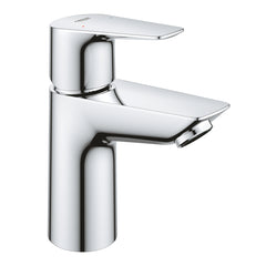 Grohe BauEdge Basin Mixer S-Size Smooth Body - High Pressure/Water Saving