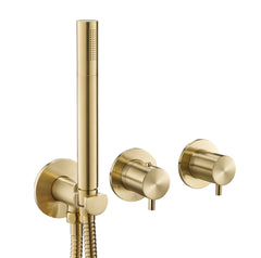 Jtp VOS Modular Thermostatic Concealed 2 Outlet Shower Valve with Handset