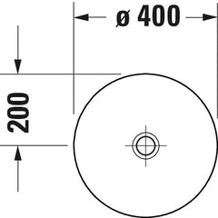 Duravit D-Neo Washbowl 400