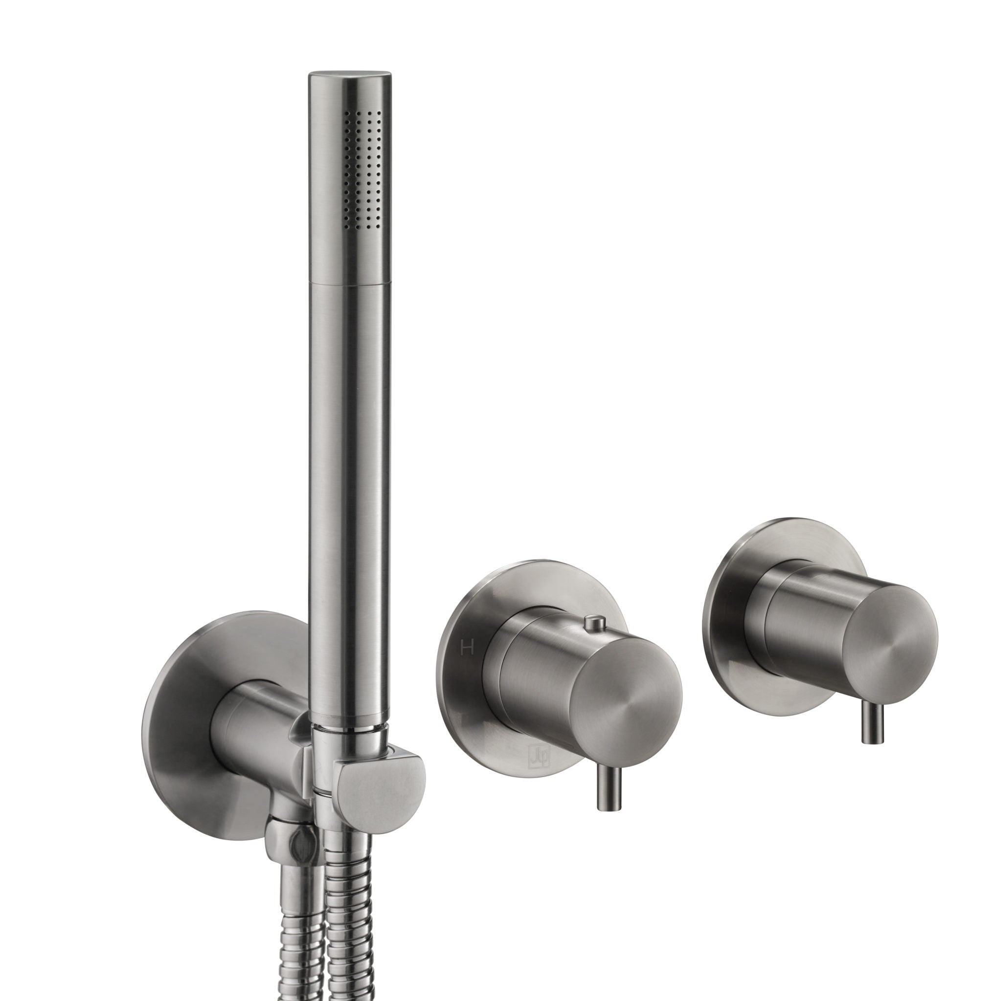 Jtp VOS Modular Thermostatic Concealed 2 Outlet Shower Valve with Handset