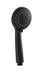 Jtp VOS Matt Black Multifunction Shower Handset