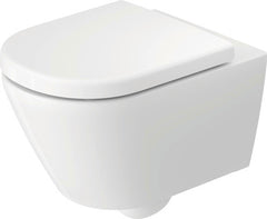 Duravit D-Code Wall Mounted Rimless Toilet (New Style)