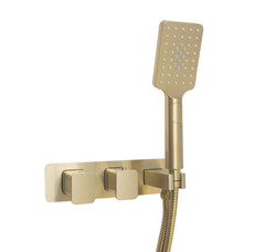 Jtp HIX Thermostatic Concealed 2 Outlet Shower Valve with Shower Handset