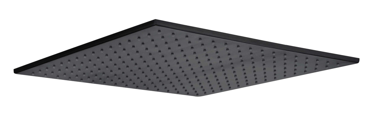 Jtp VOS Matt Black Shower Head Ceiling Mounted