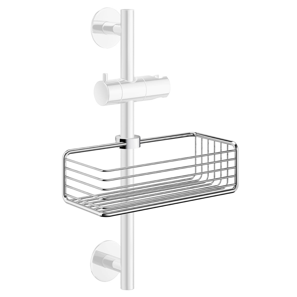 Smedbo Sideline Shower Basket for Riser Rail