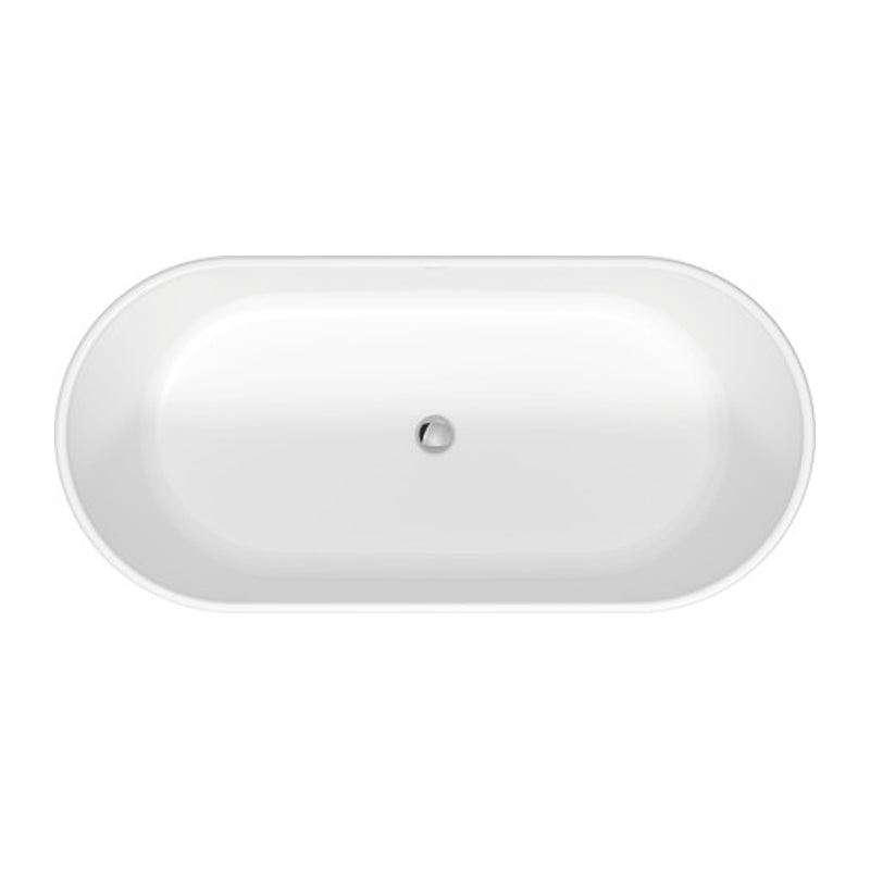 Duravit D-Neo Freestanding Bathtub with Overflow