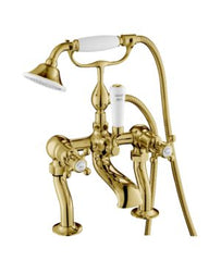 JTP Grosvenor Cross Deck Mounted Bath Shower Mixer