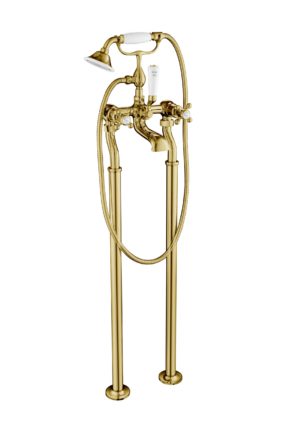 JTP Grosvenor Cross Freestanding Bath Shower Mixer