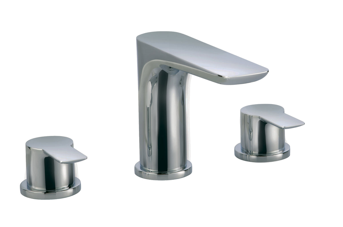 JTP Amore 3 Hole Deck Mounted Basin Mixer