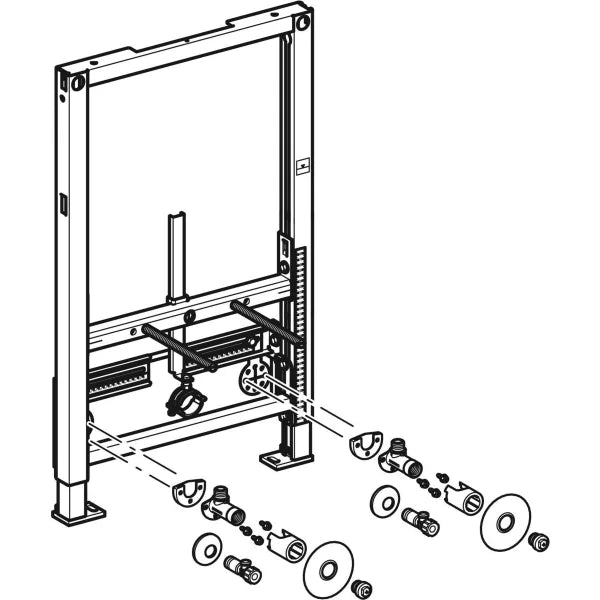 Geberit Duofix bidet frame 82cm