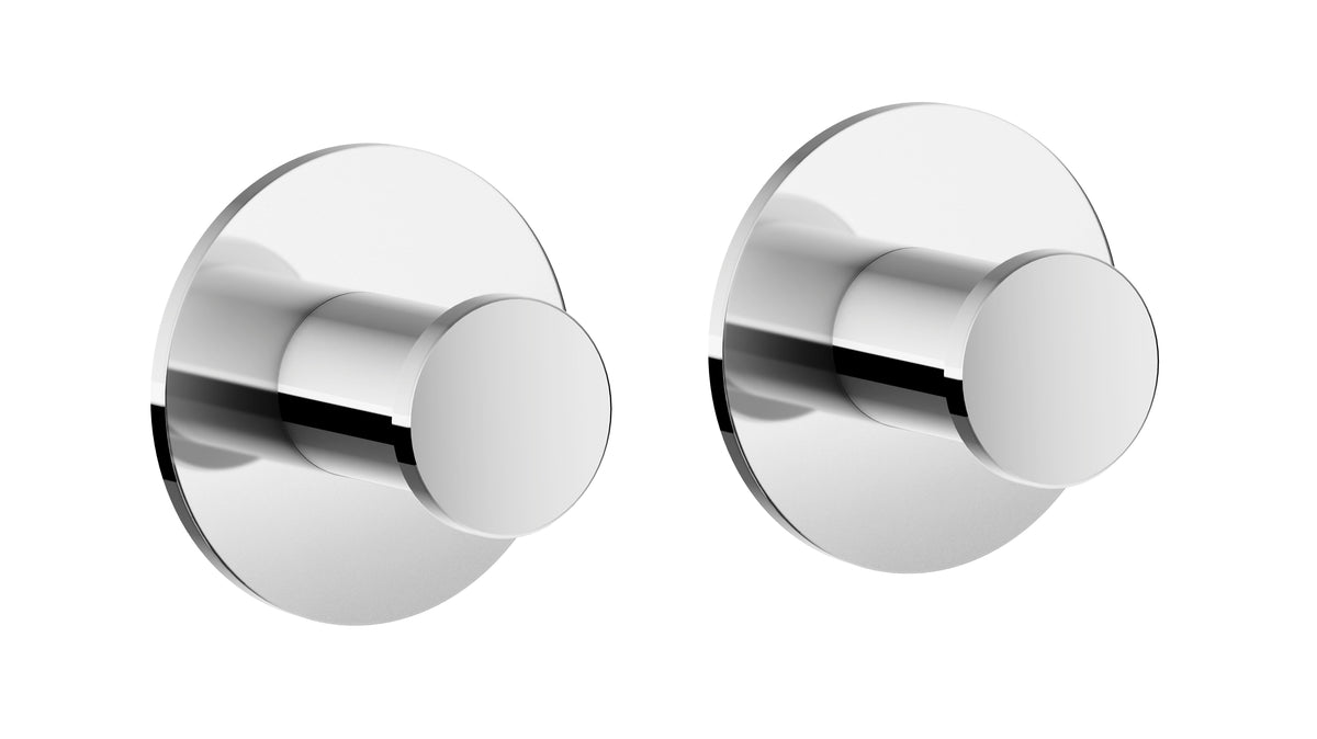 Smedbo Dot Towel Hook (Pair)