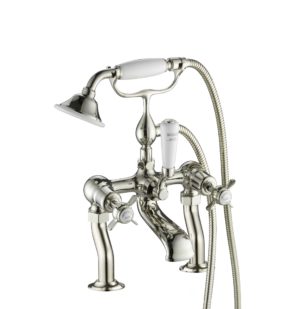 JTP Grosvenor Pinch Deck Mounted Bath Shower Mixer