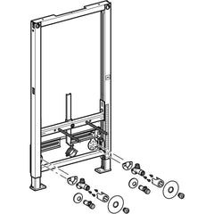 Geberit Duofix bidet frame 98cm