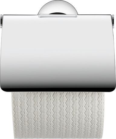 Duravit Starck T Toilet Paper Holder with Cover