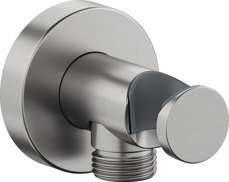 Duravit Wall Outlet with Shower Holder Round