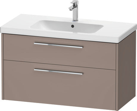 Duravit D-Code wall mounted vanity unit 1000, 2 drawer