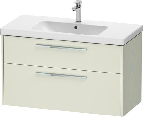 Duravit D-Code wall mounted vanity unit 1000, 2 drawer