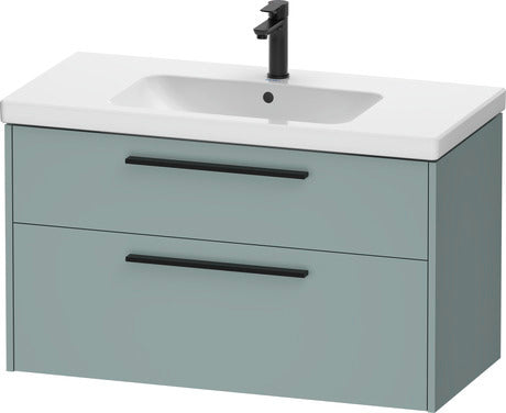 Duravit D-Code wall mounted vanity unit 1000, 2 drawer