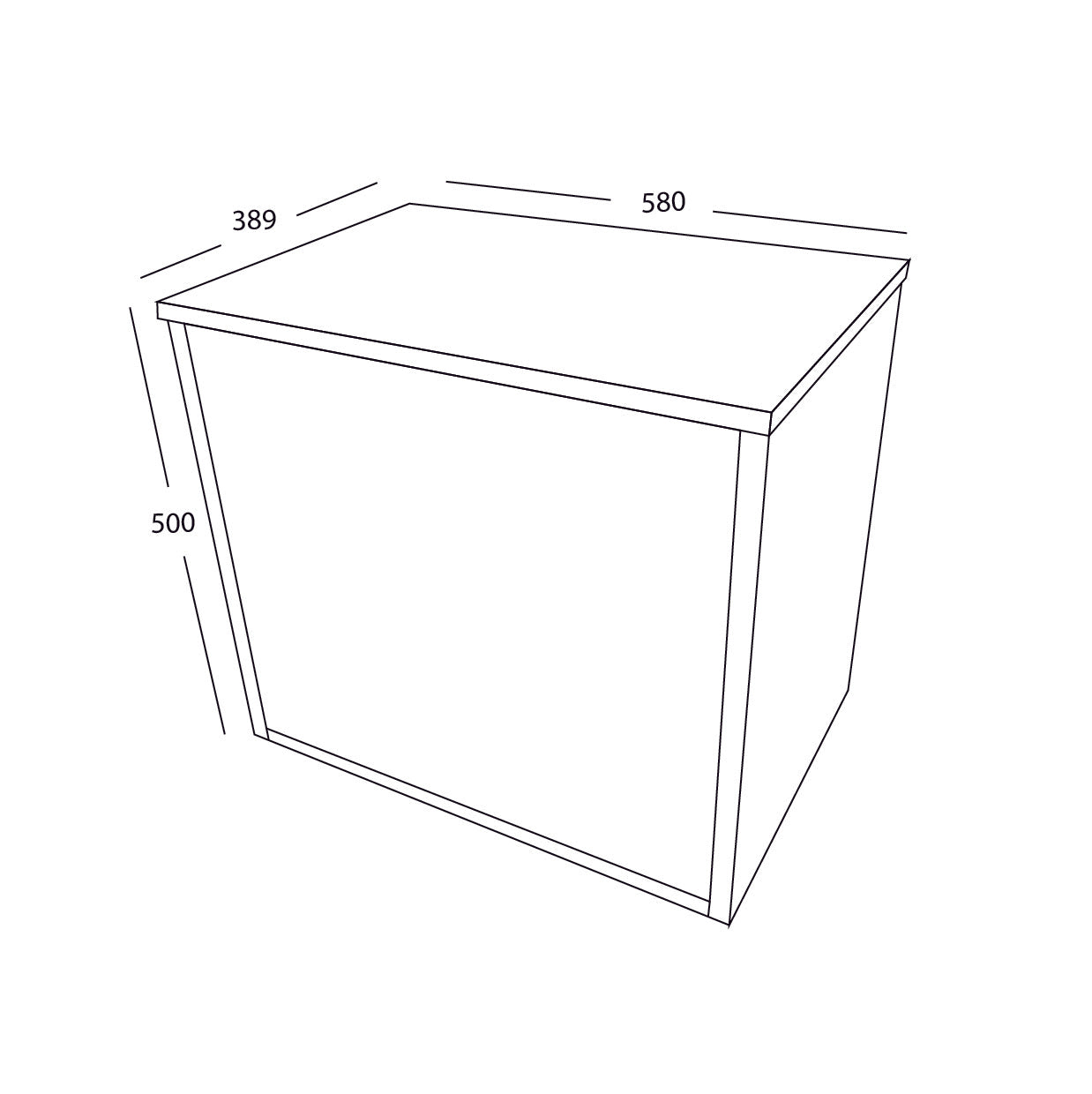 Scudo Alfie 600 Cabinet