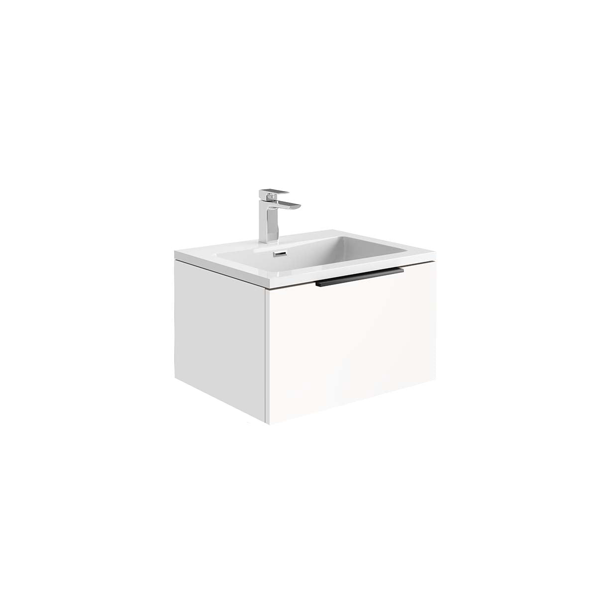 Scudo Ambience 600 LED Cabinet and Basin