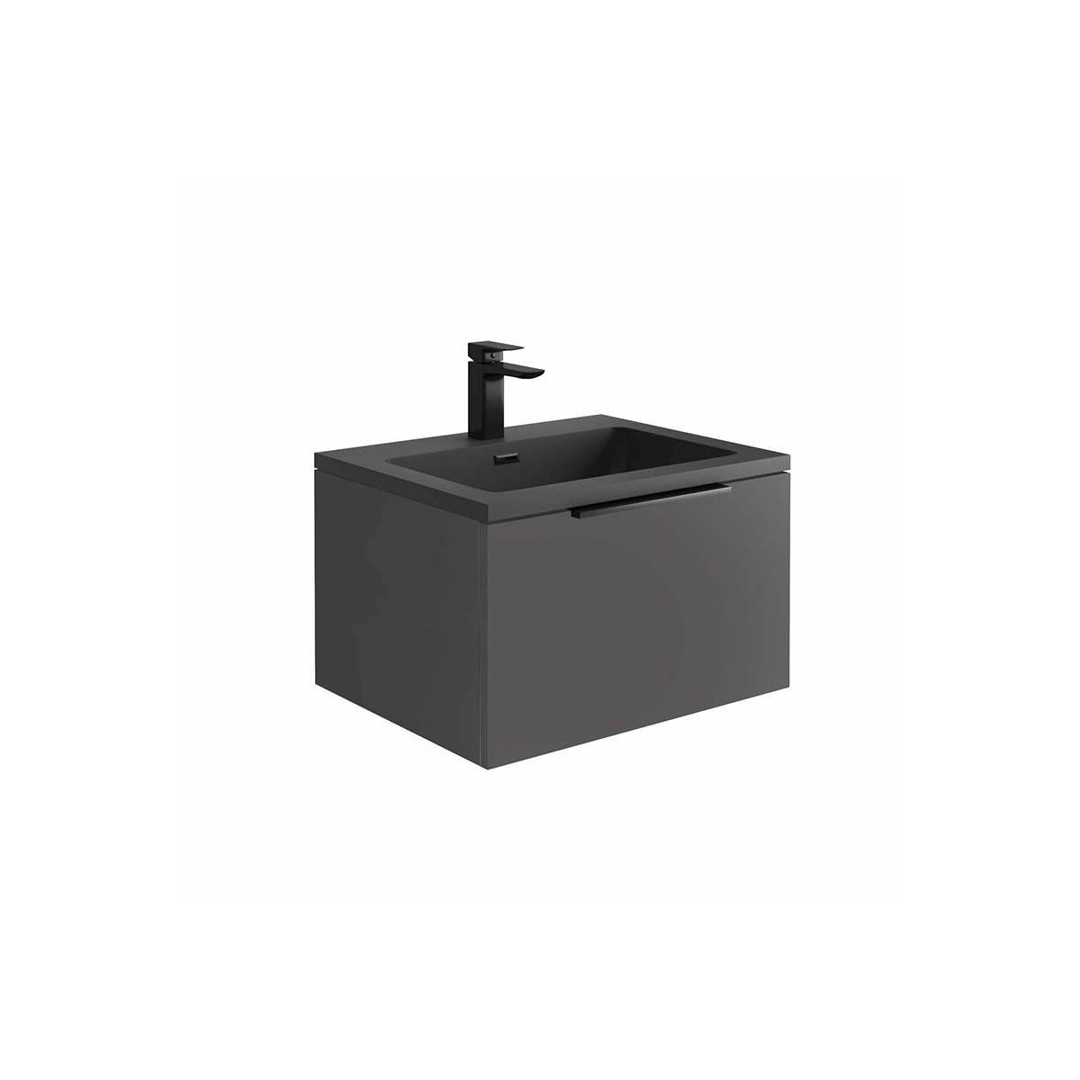 Scudo Ambience 600 LED Cabinet and Basin