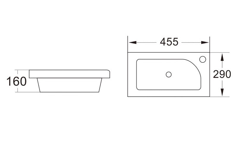 Scudo Esme 450 Cloakroom Unit and Basin