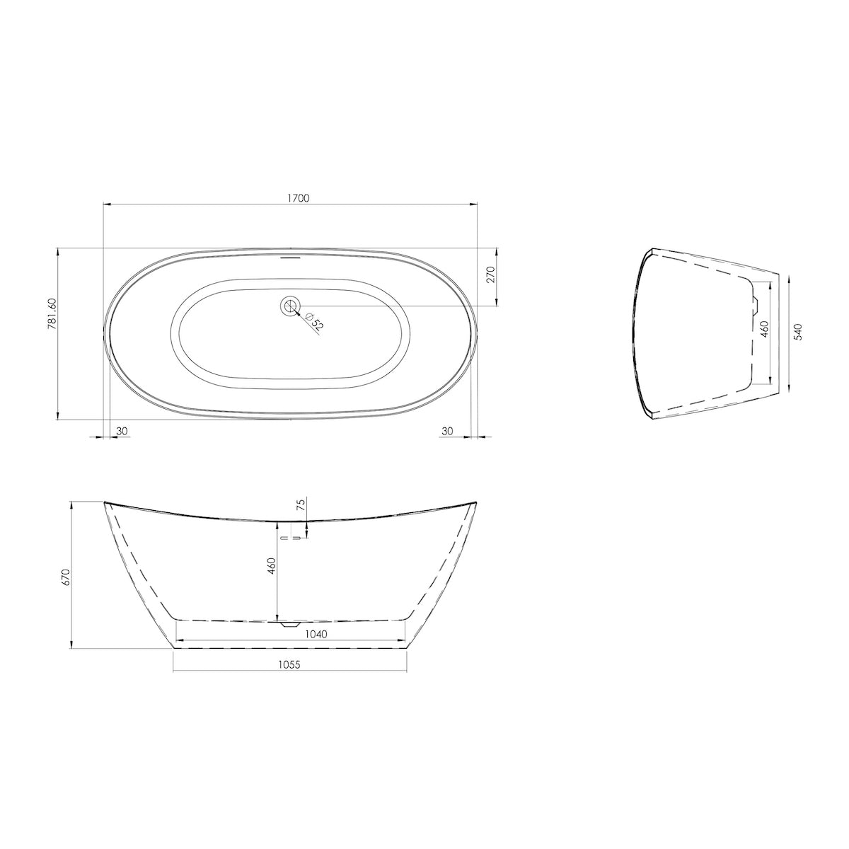 Aruba line drawing