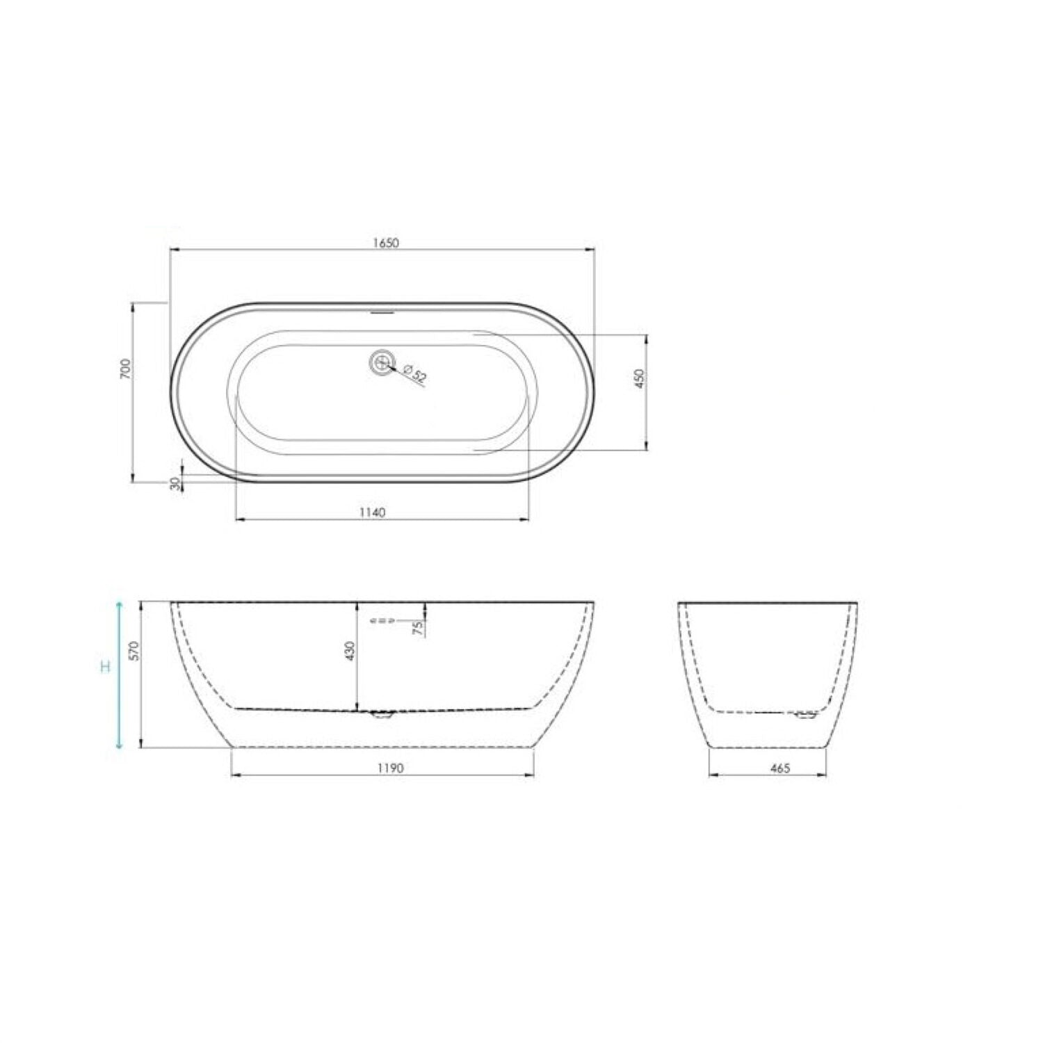 Scudo Form line drawing