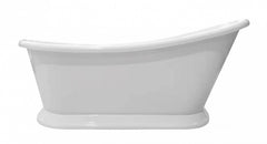 Bayswater slipper boat bath white