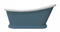 Bayswater slipper boat bath blue